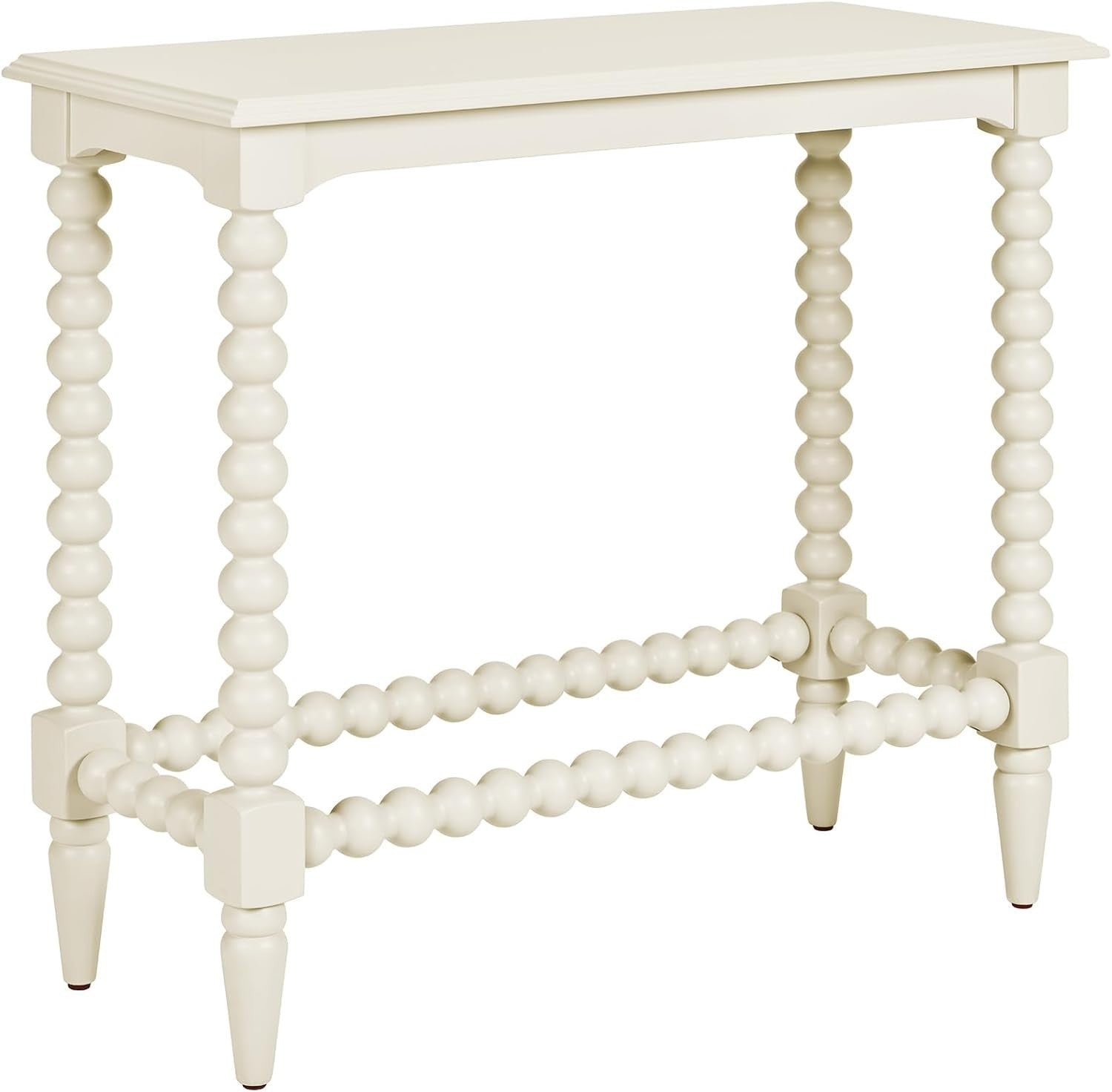 Slimline Console Table for Hallway & Living Room, Linen, Small 85x34x76cm
