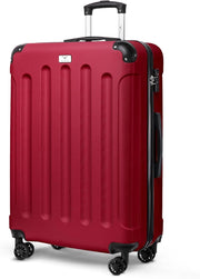 Long Trip Checked Suitcase 28” ABS Spinner Luggage with TSA Lock