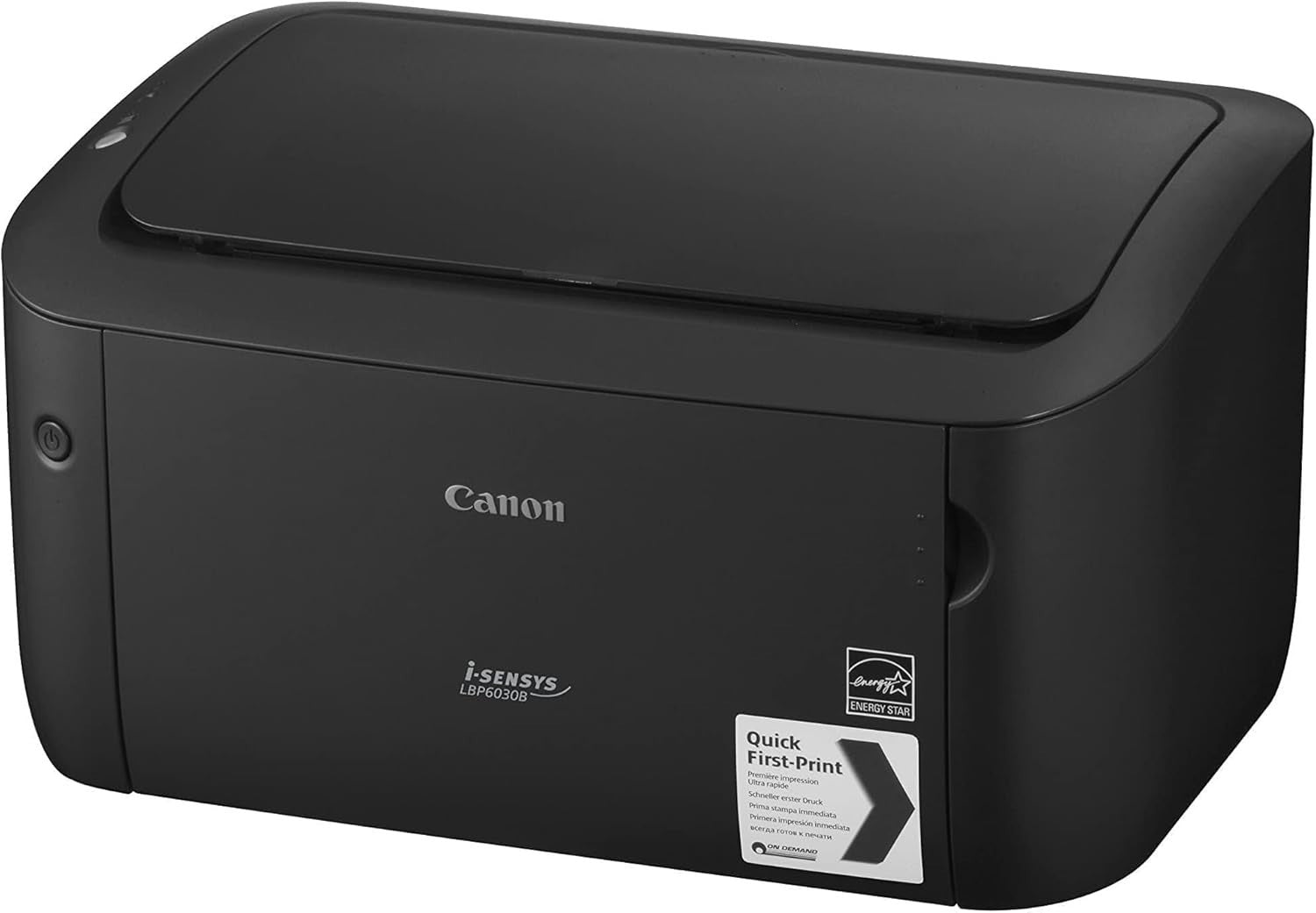Black Mono Laser Printer USB Fast 18ppm Compact Desktop Home Office