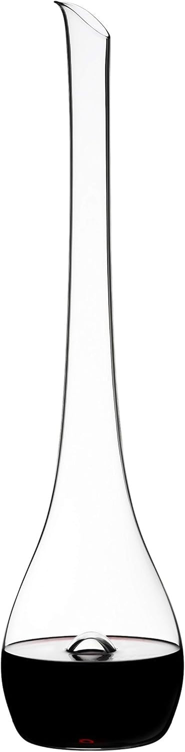 Luxury Crystal Flamingo Wine Decanter 1400ml Handmade Mouth-Blown Aerator