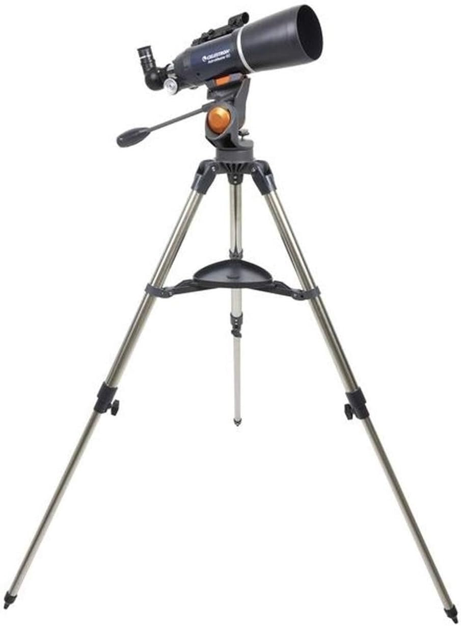 80mm AstroMaster 80AZ Refractor Telescope – Manual Alt-Azimuth, Portable Kit