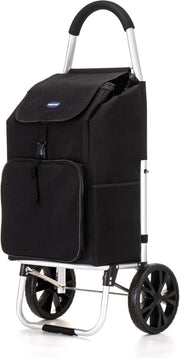 64L Lightweight Shopping Trolley with Wheels Heavy Duty Collapsible Cart