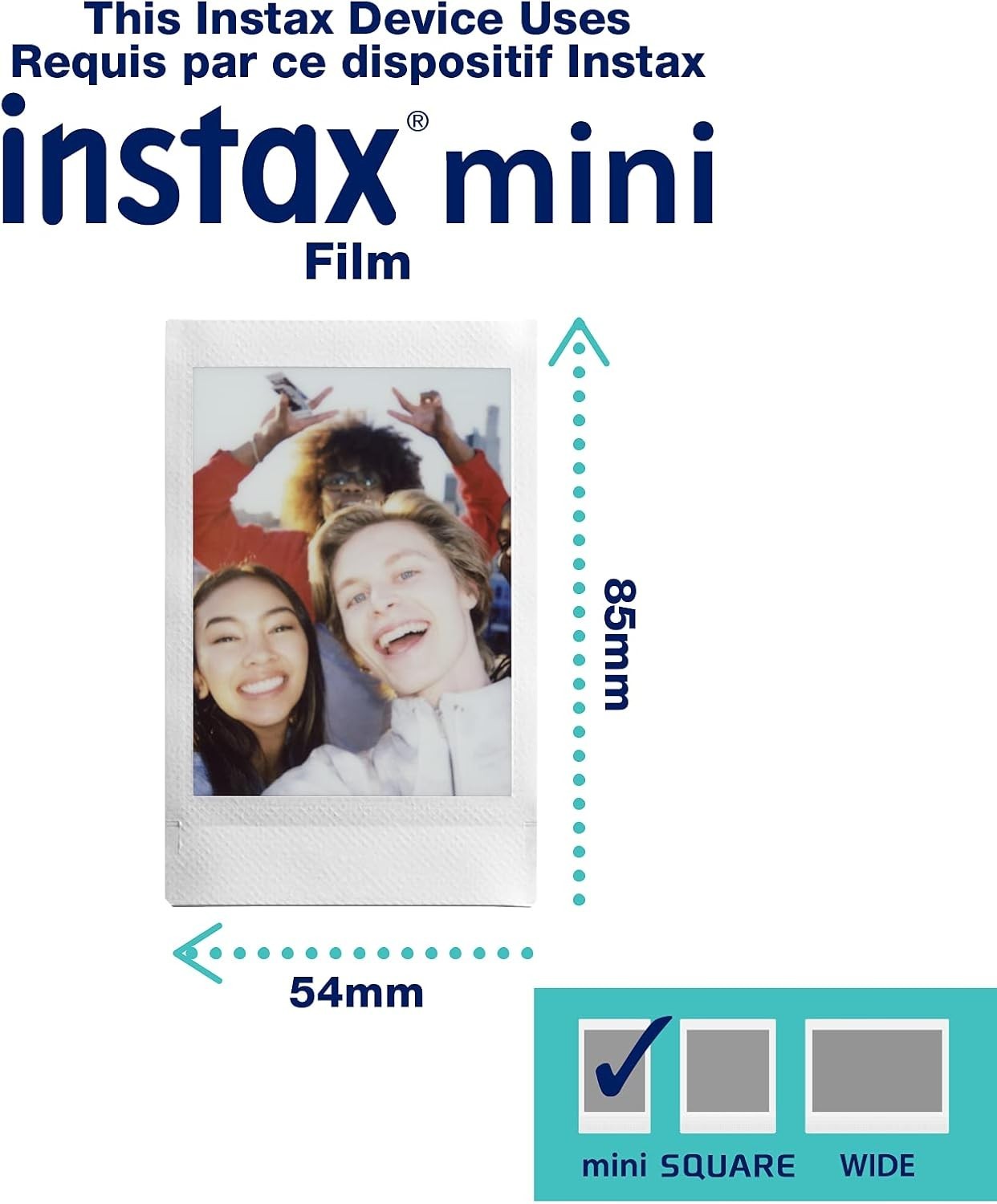 Instant Camera Black Retro Classic Mini Film Camera Flash Modes