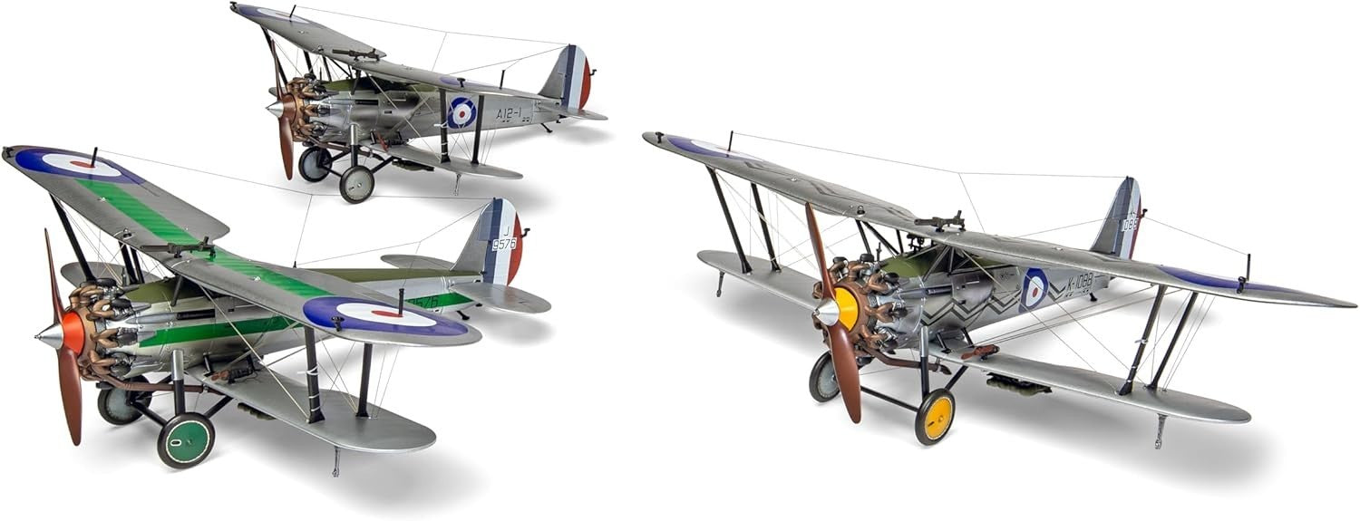 1:48 Bristol Bulldog Mk.II Classic Biplane Model Kit – Military Scale Build