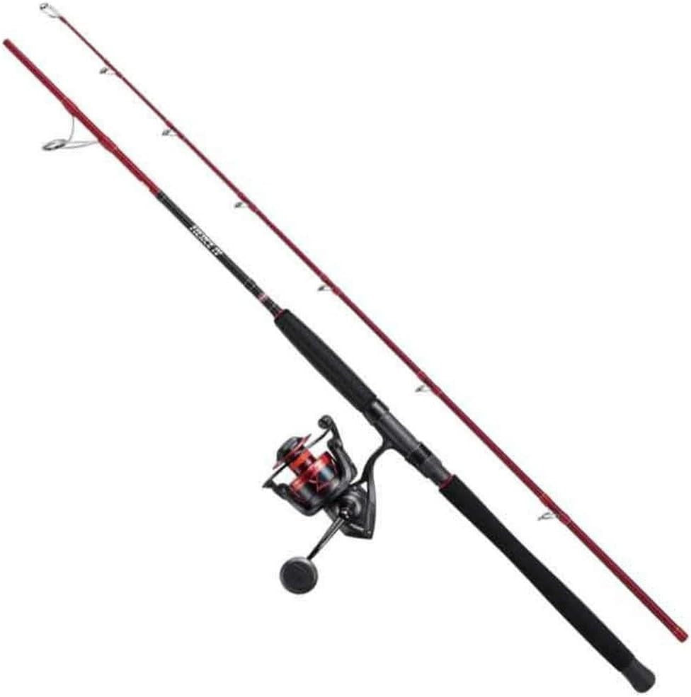 Saltwater Spin Rod Reel Combo 2.13m Carbon 10-30g