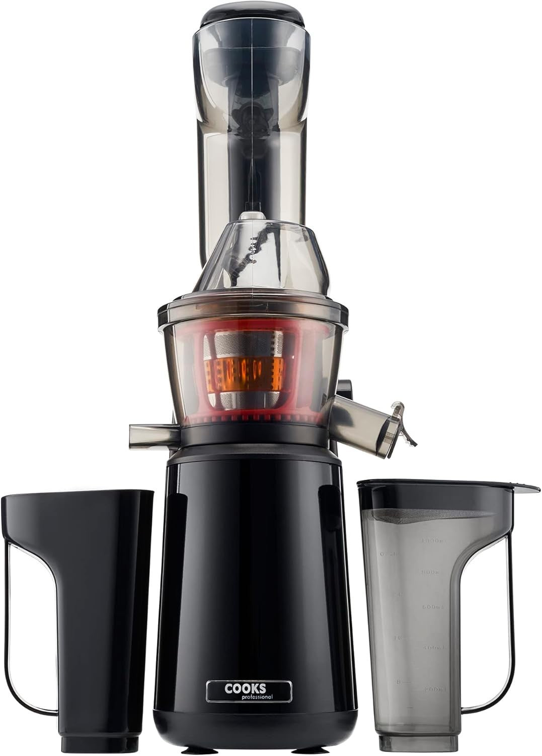 Slow Masticating Juicer 400W Wide Feed Chute Quiet High Juice Yield