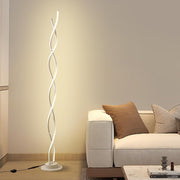 LED Floor Lamp 55” Tall, 3 Color Temps & 5 Brightness Levels, Remote Control
