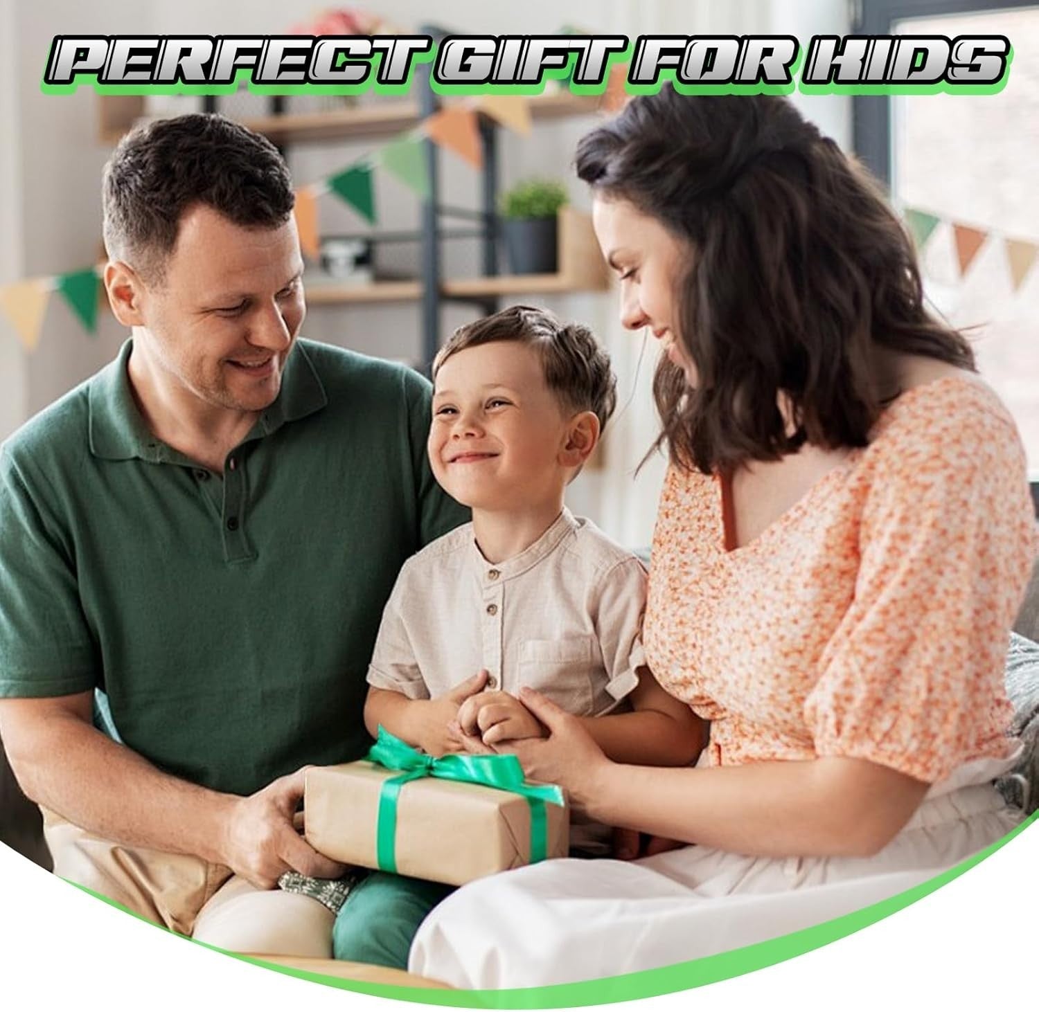 Dinosaur RC Car with LED Eyes – 2.4GHz Rechargeable Stunt Toy for Kids 6–12