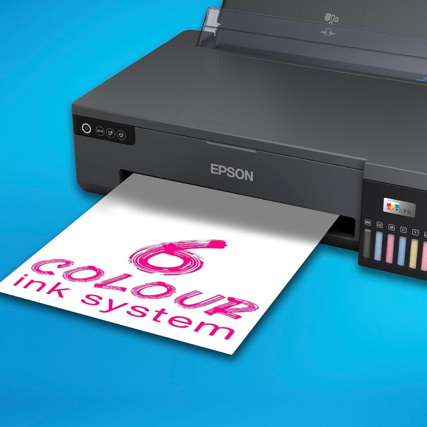 EcoTank ET-18100 A3 Colour Inkjet Photo Printer White | Wireless Durable