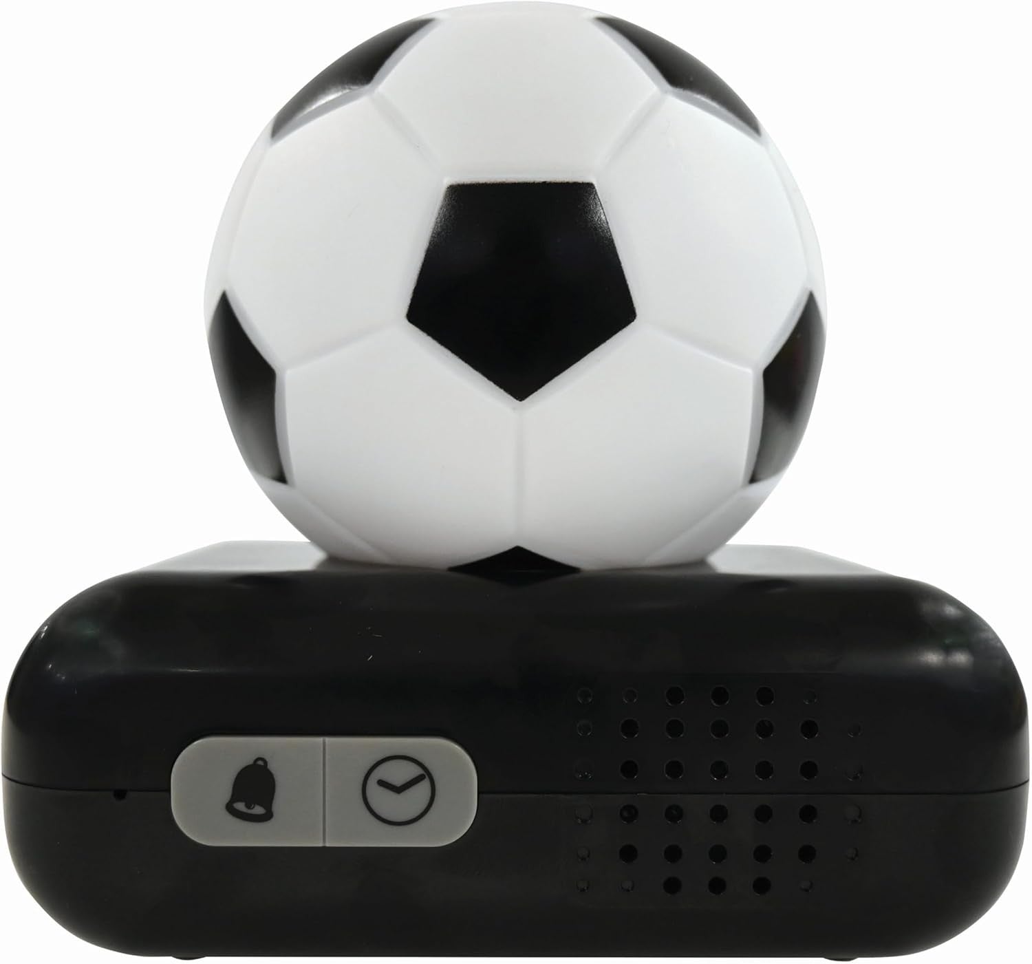 Kids Football Alarm Clock Night LED Display Snooze Sounds Bedroom Gift