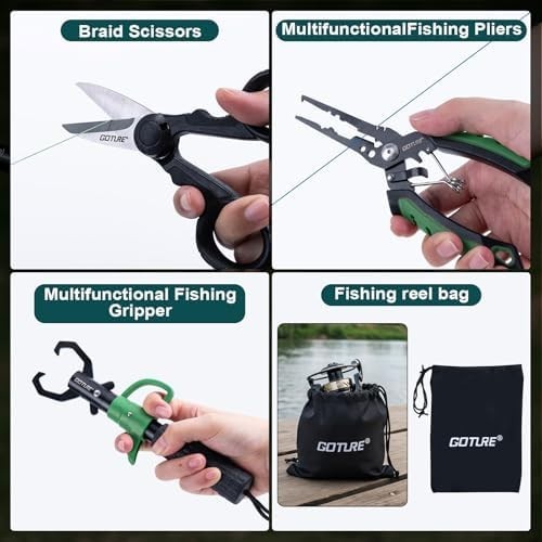 Telescopic Carbon Fishing Rod Reel Combo Travel Kit