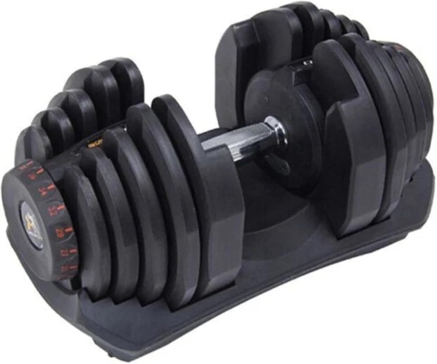 Quick Dial Adjustable Dumbbells 24KG or 40KG Non-Slip Smart Home Gym Set