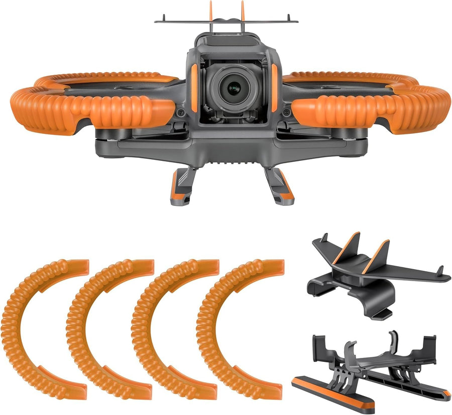 3-IN-1 Drone Protection Kit Propeller Guard Tail Landing Gear Accessories