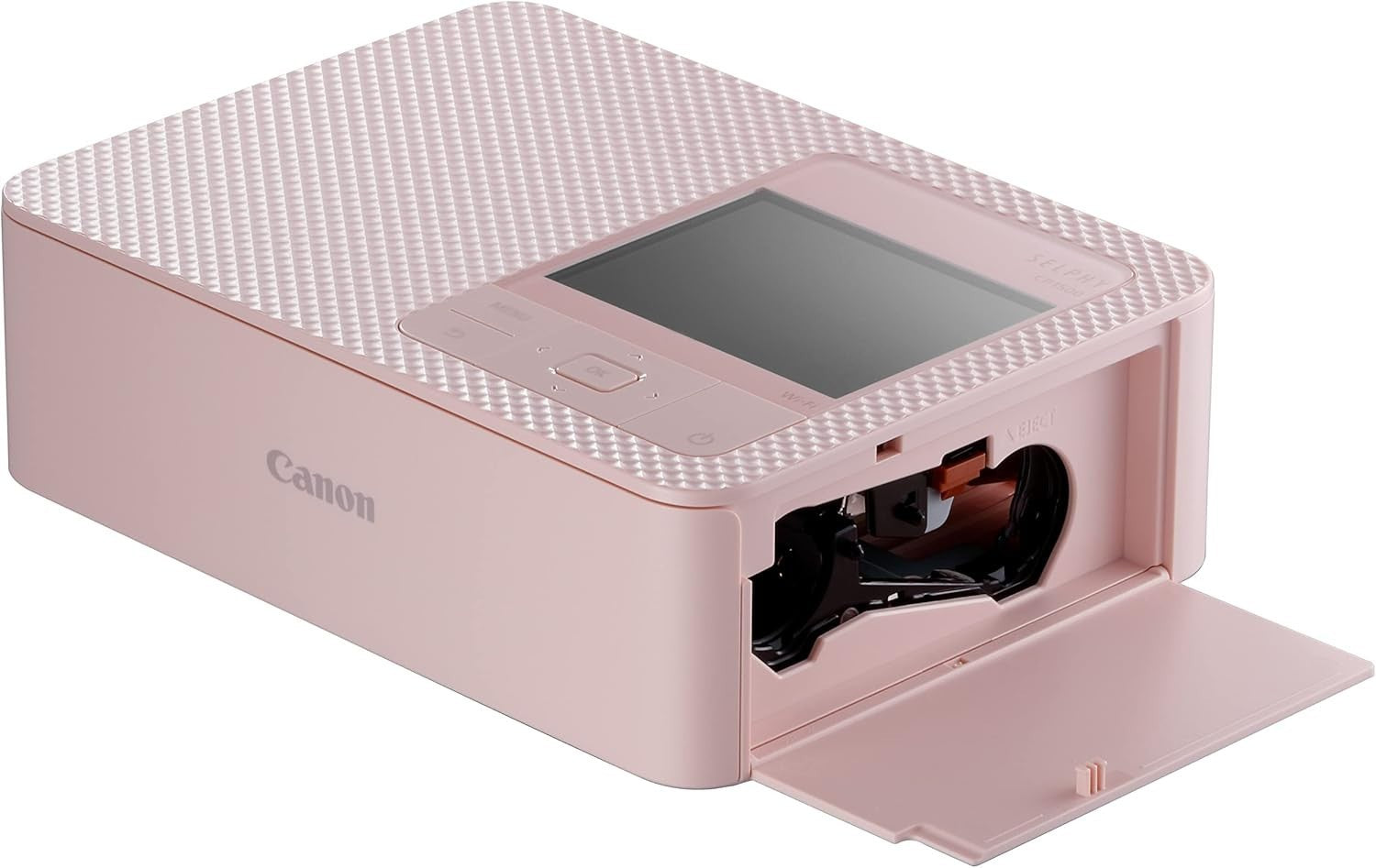 Wireless Compact Photo Printer with RP-108 Ink Paper Set - Pink