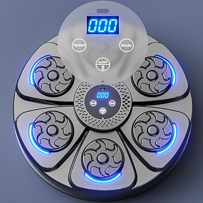 Wall Mounted Music Boxing Machine Smart LED Punch Trainer Home Gym