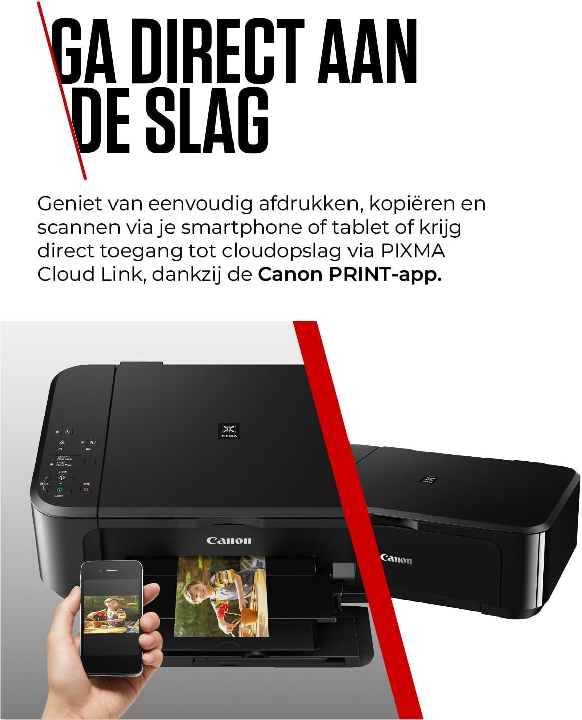 Wireless Colour Inkjet Printer A4 Copy Scan Home Use