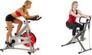 Indoor Studio Cycle Bike + Row-N-Ride PRO Squat Trainer Bundle