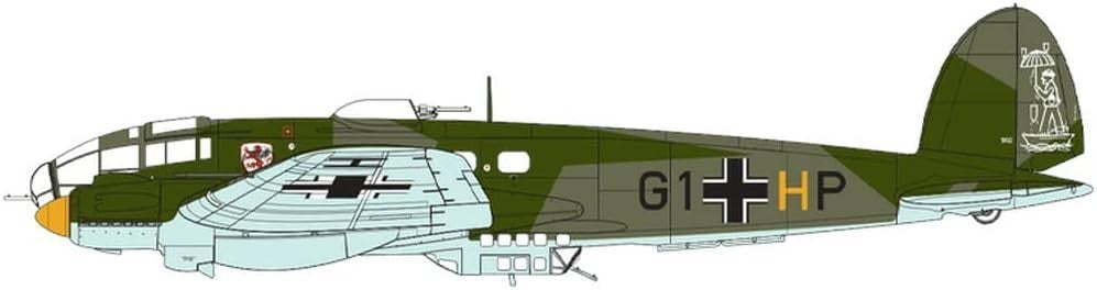 1:72 He111P-2 WWII Bomber Model Kit • Detailed Plane Set • 151 Parts