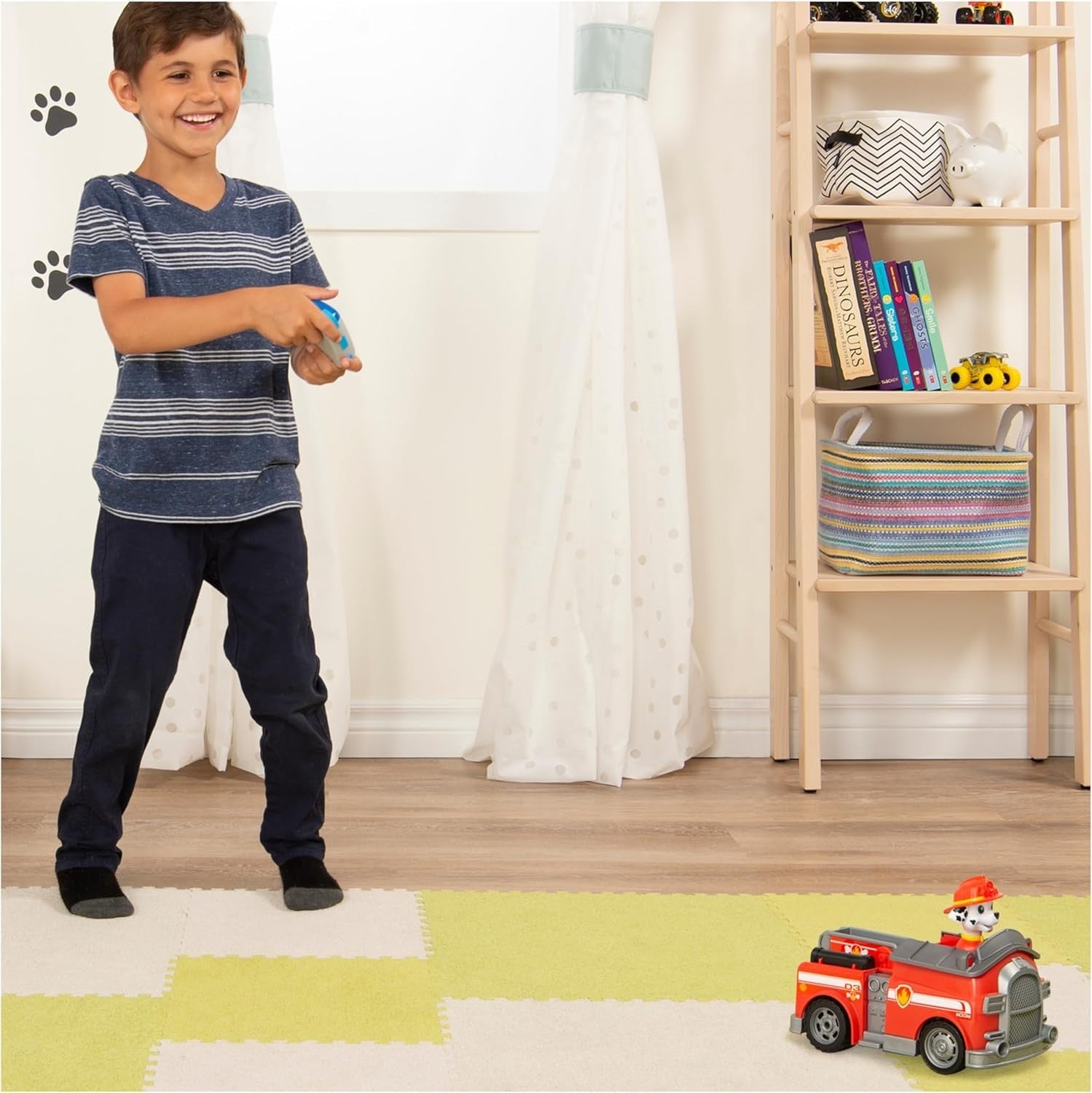 Patrol Marshall RC Fire Truck – 2-Way Steering Remote Control Toy for Kids 3+