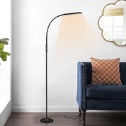 LED Floor Lamp Touch Dimmable Gooseneck Reading Light Adjustable Black