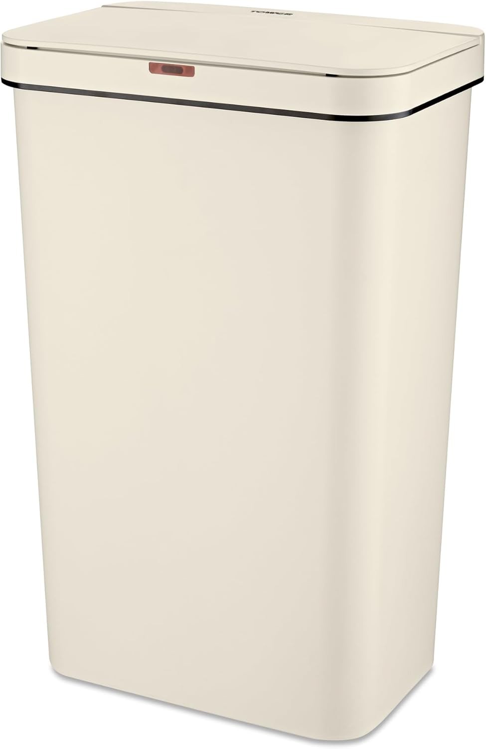 50L Automatic Sensor Kitchen Bin Touchless Motion Waste Cream