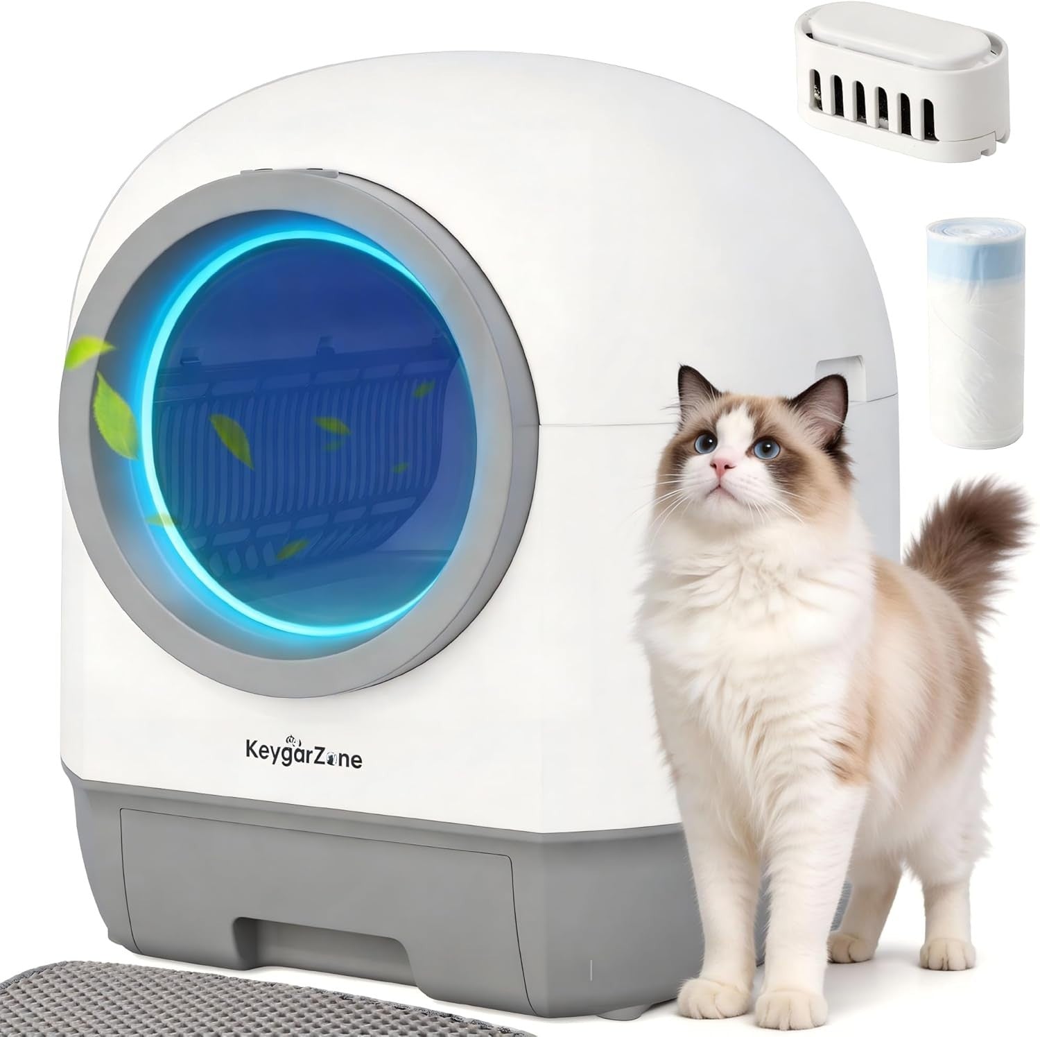 Self Cleaning Cat Litter Box APP Control Odor Control Smart Auto XL