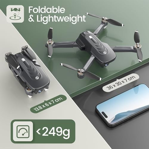 4K GPS Drone w/ Brushless Motor Auto Return Follow Me 46Min Flight Foldable