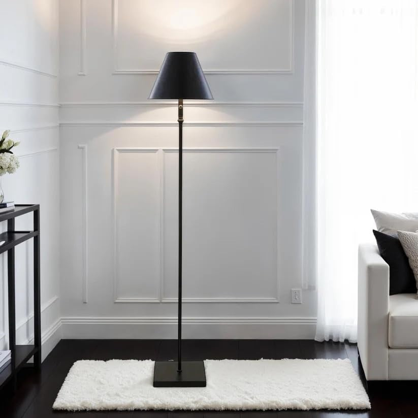 Cordless LED Floor Lamp 155cm Tall, USB Recharge, Dimmable Warm Light