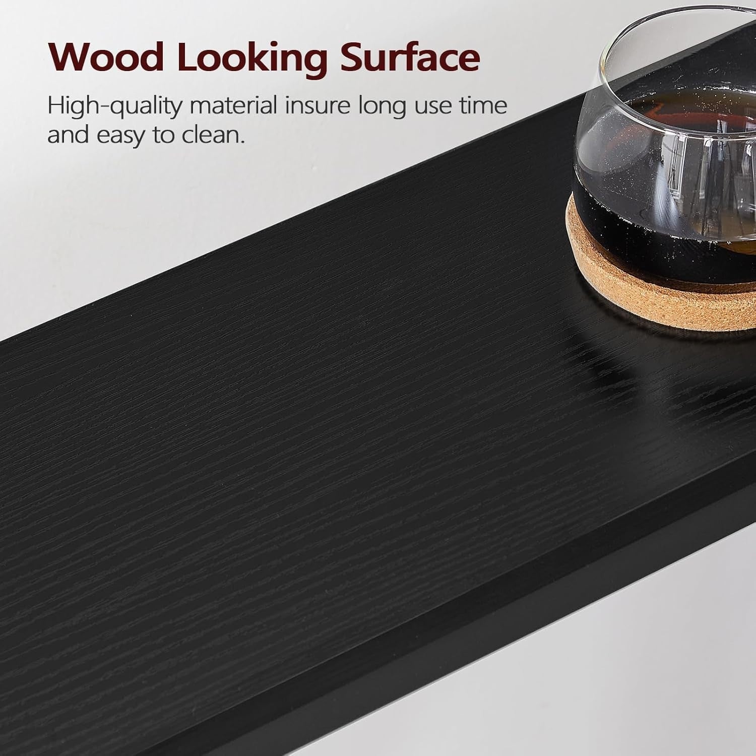 Narrow Console Table with Power Outlet USB Ports 180x20x80.5cm