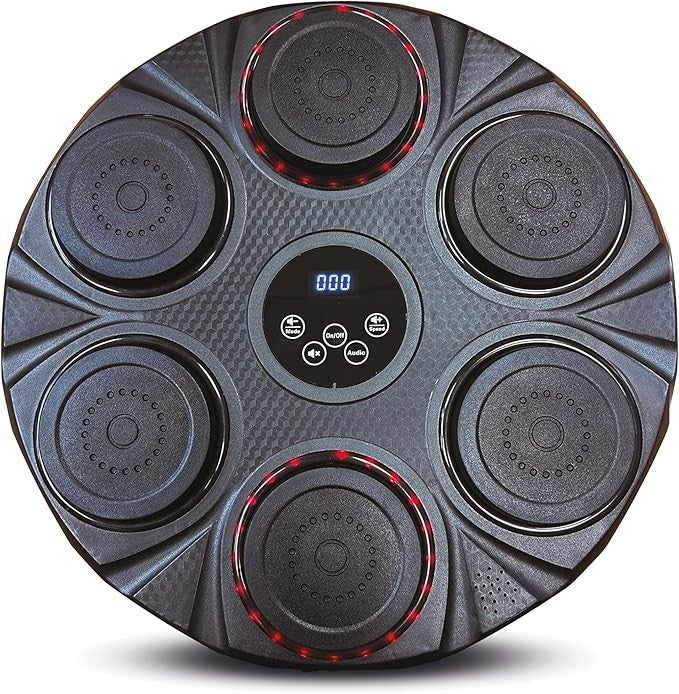 Rechargeable Boxing Pad LED Wall Target Bluetooth Reaction Trainer