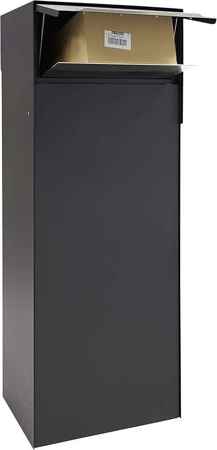 Secure Wall-Mount Parcel Box Large Capacity Waterproof Steel Double Access
