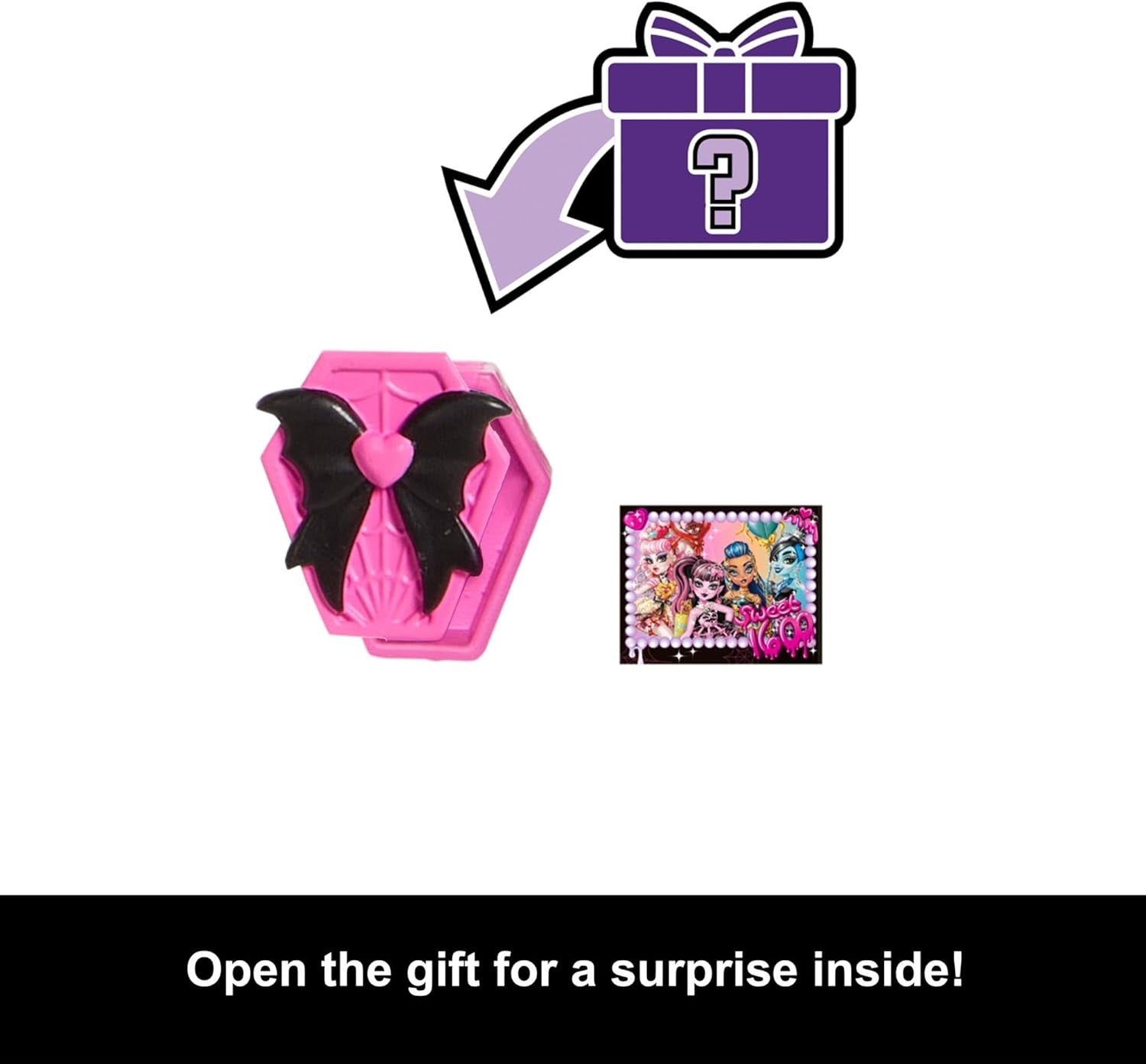 Birthday Party Fashion Doll Pink Dress Accessories Gift Playset
