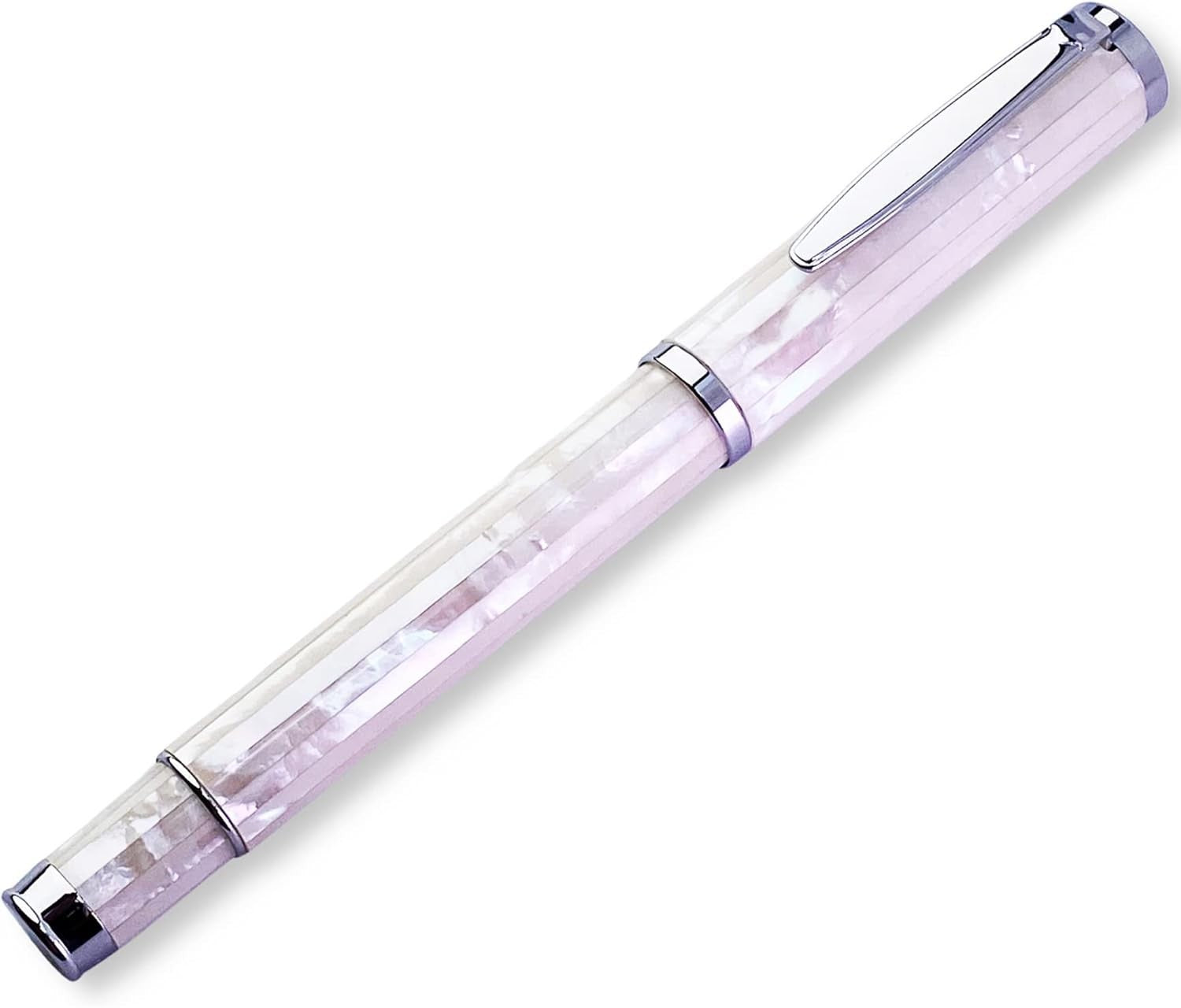 Luxury White Mother of Pearl Rollerball Pen Gift Set