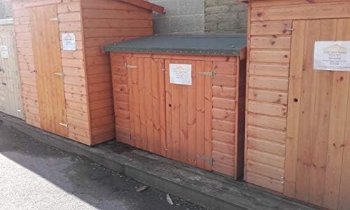 6ft x 3ft Wooden Garden Shed T&G Cladding Bike Storage Hut