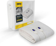 Electric Heated Underblanket Double 9 Heat Low Energy Washable 135x190cm