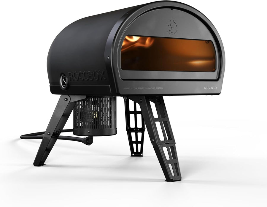 Gas-Fired Portable Pizza Oven 950°F Rapid Heat Foldable Legs Pro Outdoor Cooker