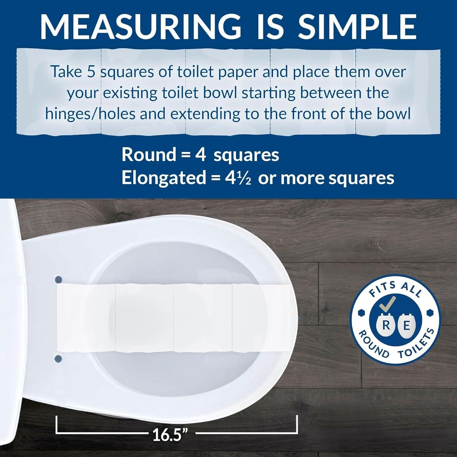 White Round Toilet Seat | Commercial, Heavy-Duty, Stay-Tite