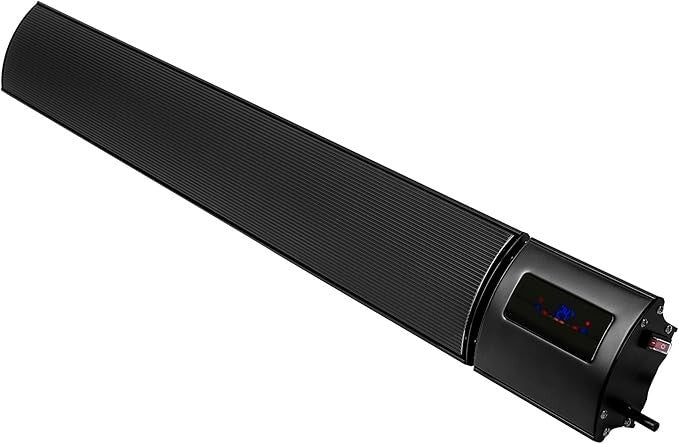 Smart Infrared Patio Heater 1200W Wall Mounted WiFi Remote Control Outdoor