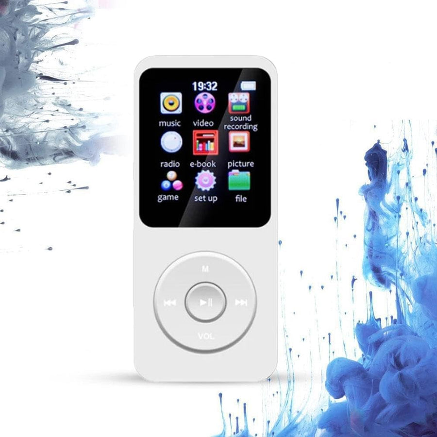 MP3 Player Bluetooth 5.0 Portable Music Player FM Radio Speaker 128GB
