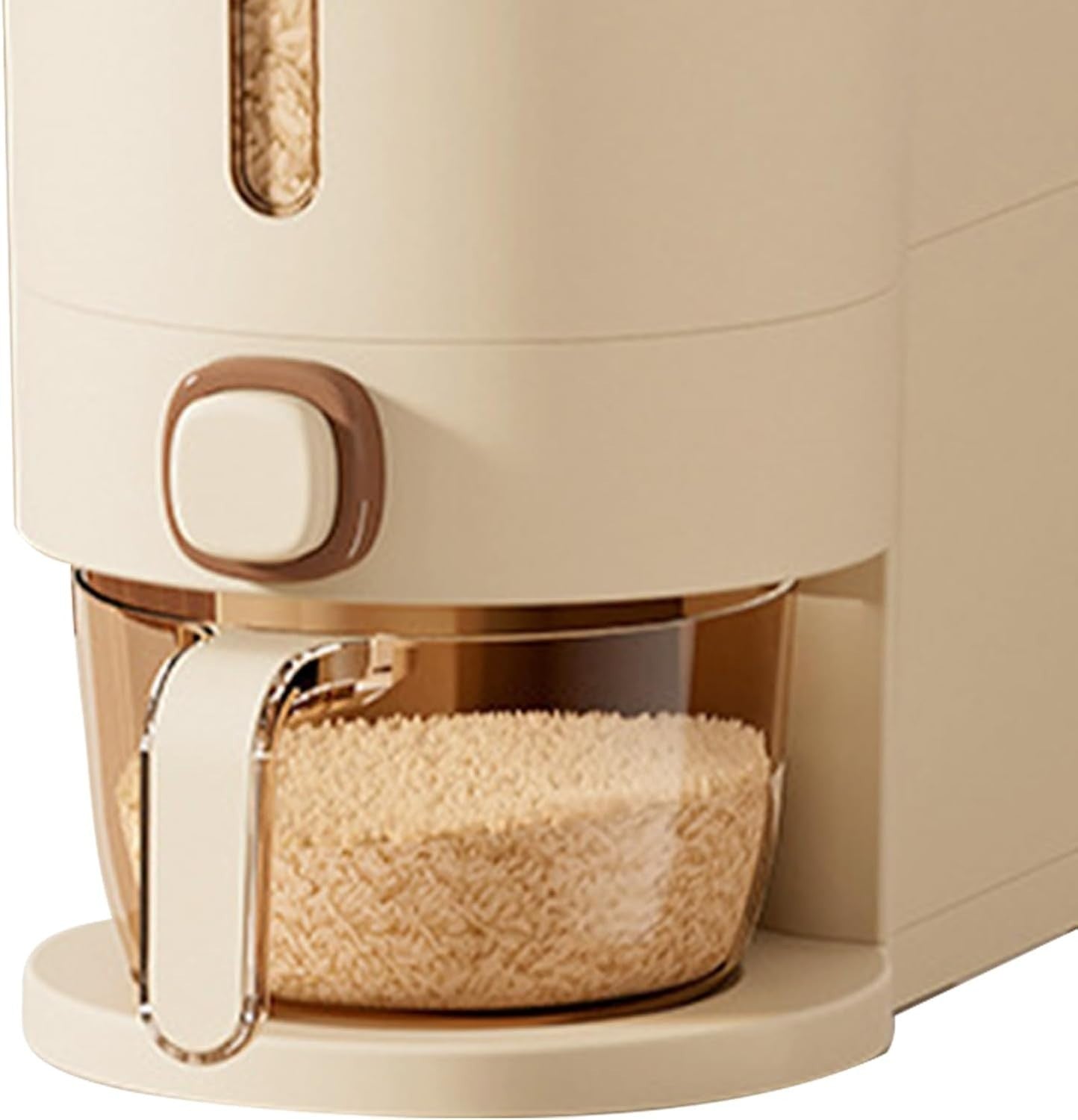 10KG Rice Dispenser Airtight Grain Storage w Window