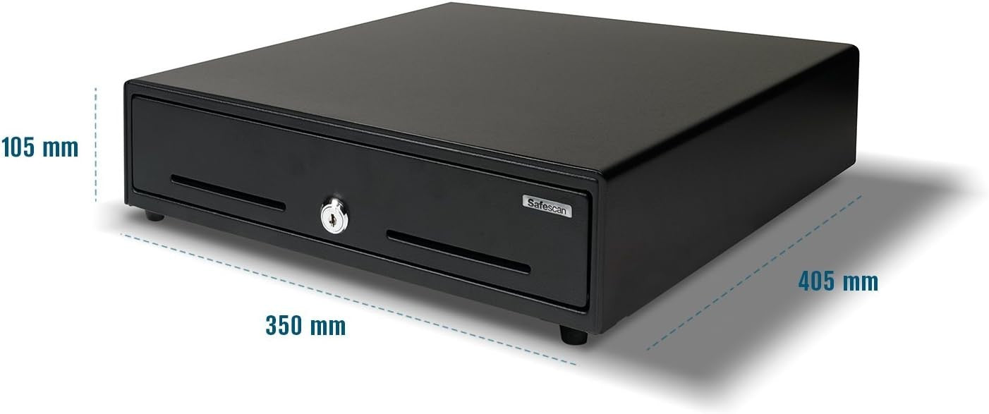 POS Cash Drawer 4 Note 8 Coin Locking Till RJ12 Register Tray