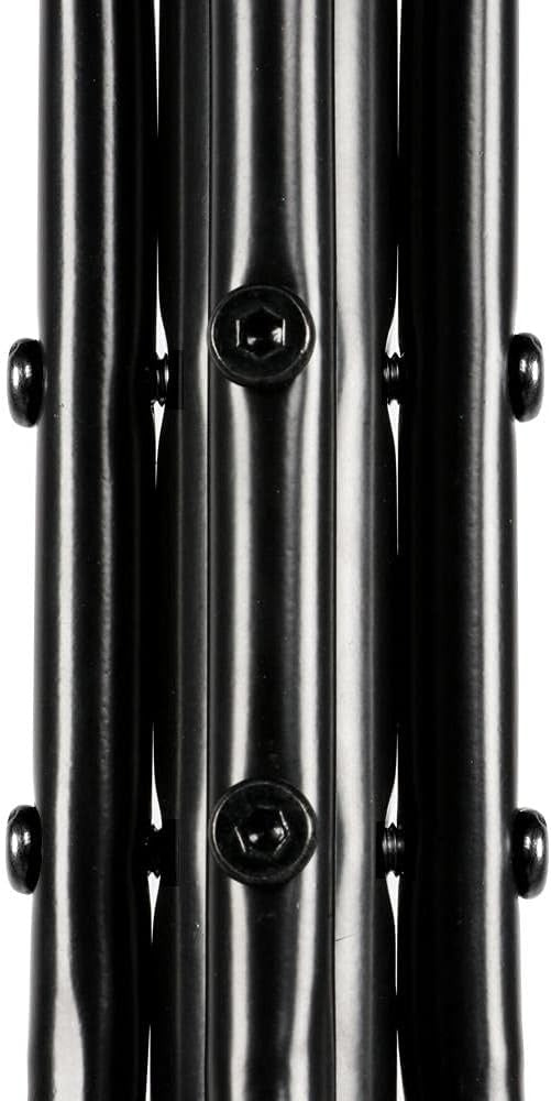 Metal Coat Rack Stand with Umbrella Holder | 8 Hooks Free Standing Tree