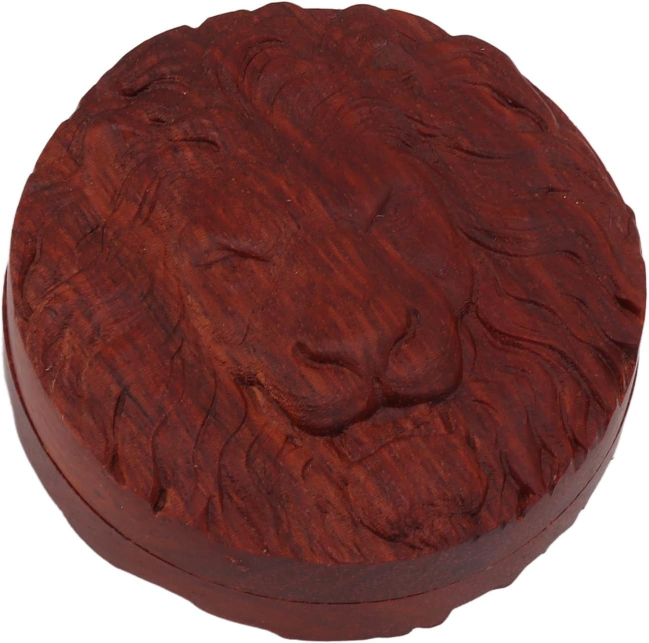 Wooden Magnetic Fidget Slider Lion Coin Stress Relief ADHD Desk Toy