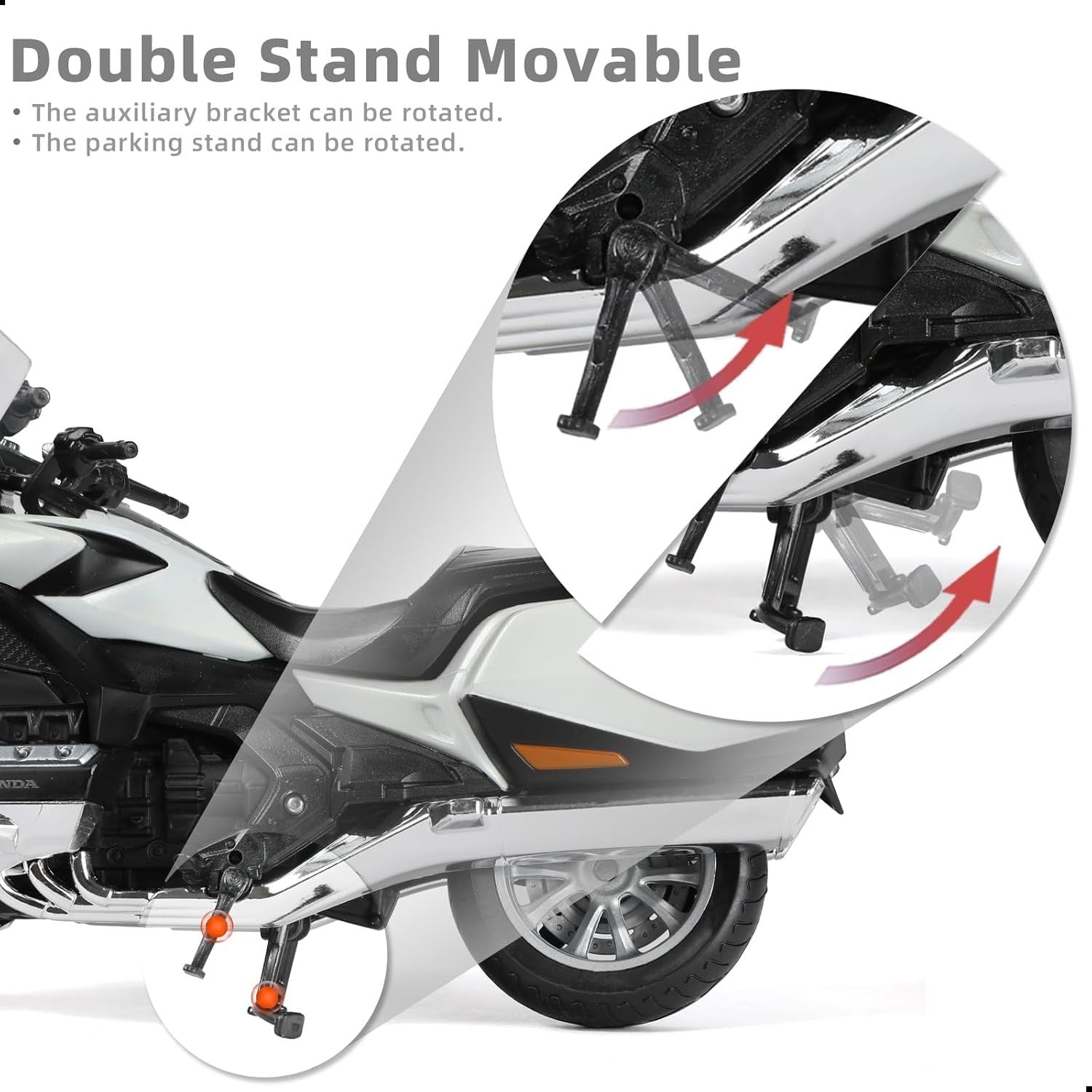 1:12 Diecast Motorcycle Model Toy - Realistic Design - Gift for Adults & Kids