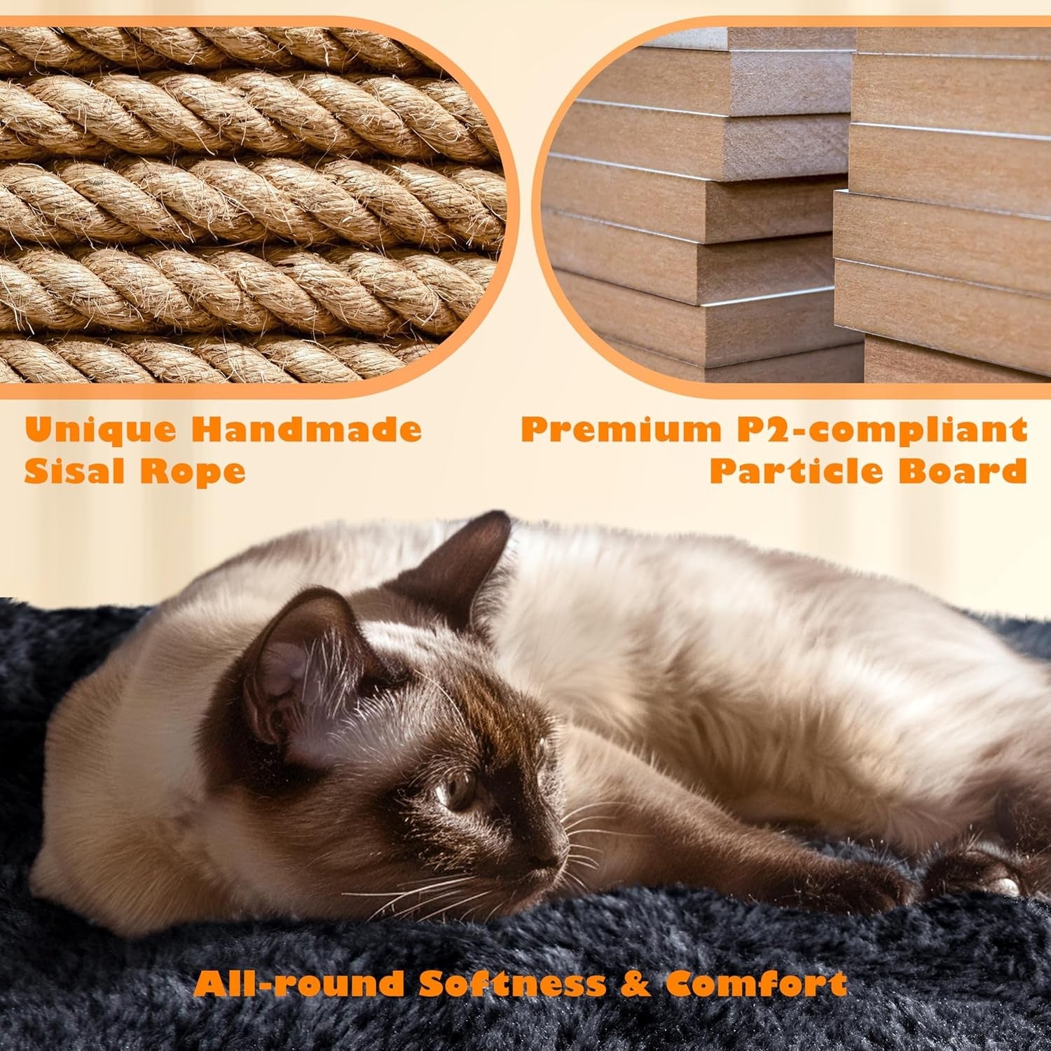158cm Cat Tree Tower Multi Level Scratching Post Indoor with Condo