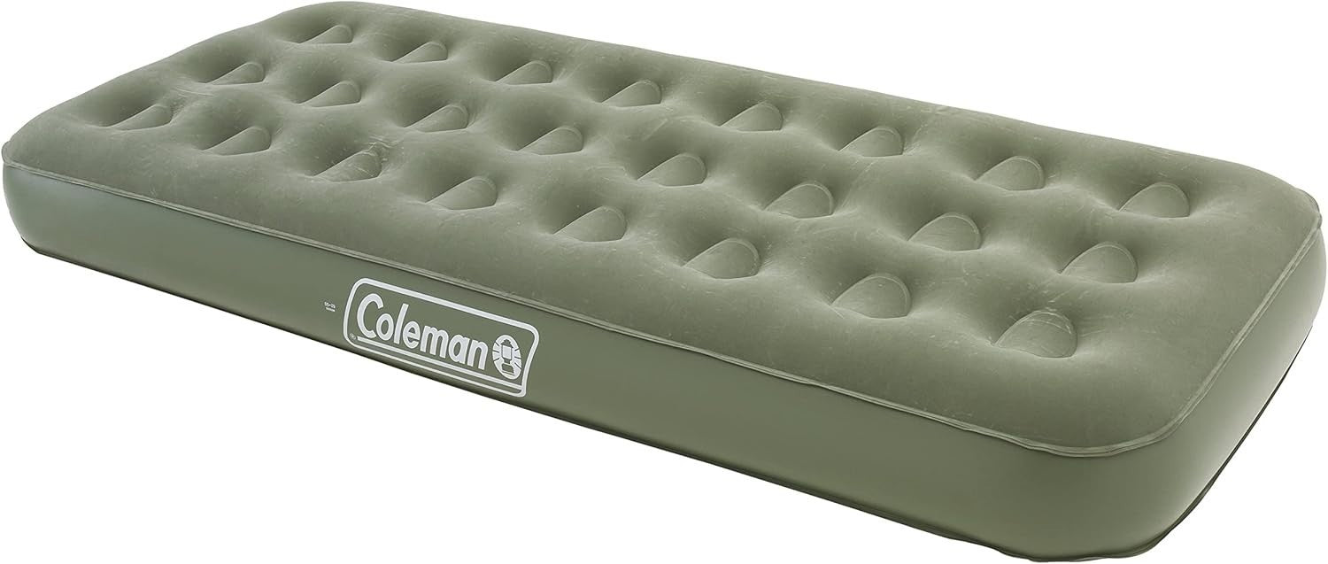 Inflatable Air Mattress Single Bed – Camping, Guest, Tent, PVC Comfort