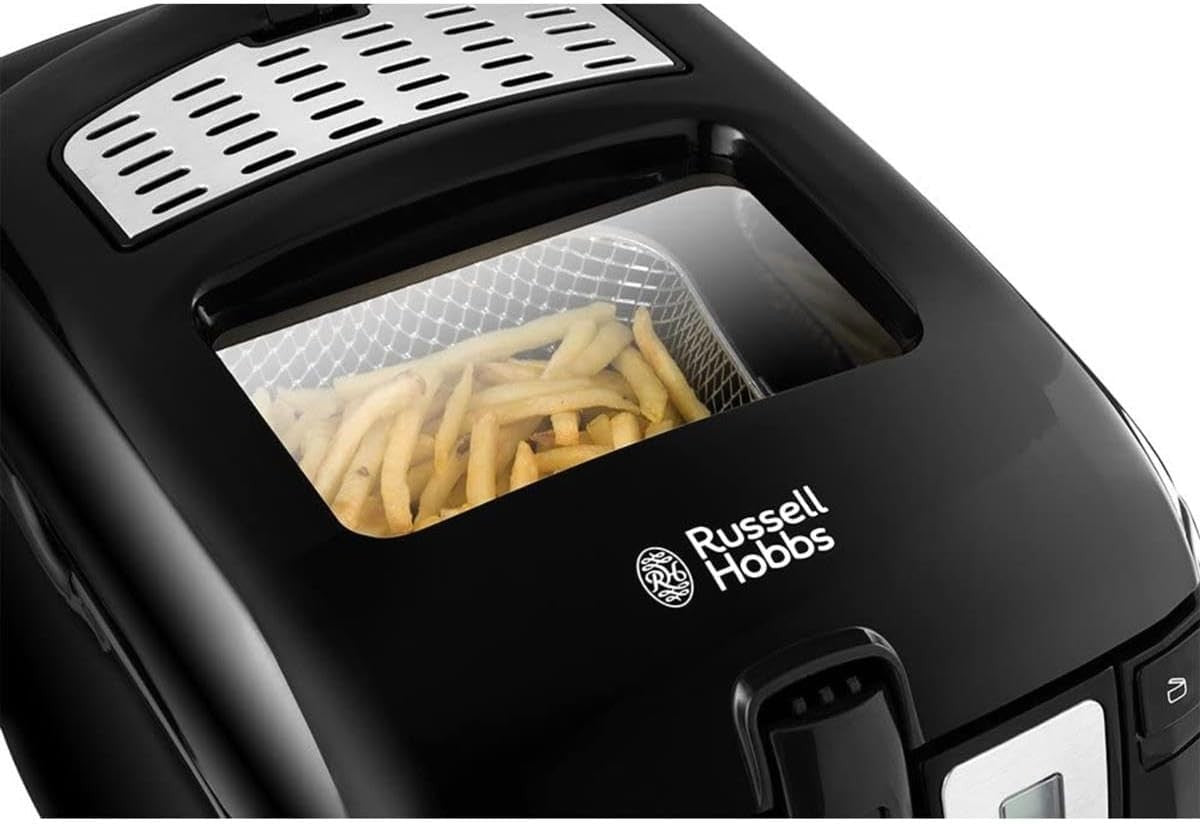 3L Deep Fat Fryer 2300W Digital Timer Adjustable Temp Viewing Window