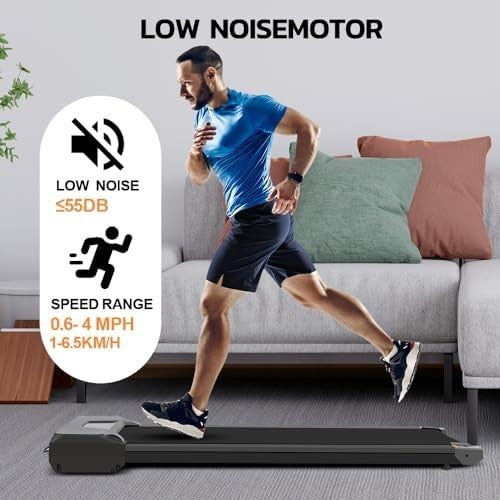 Under Desk Treadmill Home Office Portable Walking Running Machine LED Display