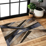 Modern Non Slip Door Mat Rug 50x80cm Soft Thick Kitchen Hallway Carpet