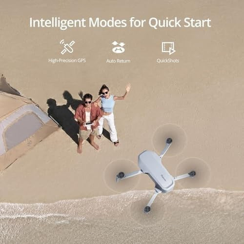 4K Drone w/ 3-Axis Gimbal 6KM Range 64Min Flight Visual Tracking Auto Return